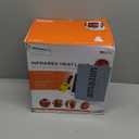 Beurer IL50 Infrared Heat Lamp Heated Red Light Therapy Lamp for Body, Face, Sinuses, & Skin - Effective Muscle Pain & Cold Relief Treatment by Improving Blood Circulation