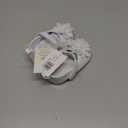 Josmo Baby Girl Dress Shoes Soft Sole Flats Crib Shoes Bowknot & Floral Design for Newborn & First Walker Sandals Size 2-4 Infant (White)