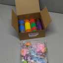 24 Pack Easter Mochi Squishy Toys Filled Easter Eggs, Plastic Easter Eggs Filled with Easter Squishy Toys for Eggs Hunt, Gifts for Kids Boys Girls Party Favors, Easter Basket Stuffers