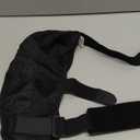 KONSEDIK Mesh Arm Sling - Medical Shoulder Sling for Shower - Adjustable Arm Brace,for Men Women Rotator Cuff Injury,Left Right Arm,Wrist, Elbow,Clavicle Fracture Post-Surgery(Large) (Black)