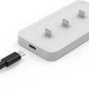 Motion Sensor Light Charging Station Multi-Device Charging Station Charging Three LED Lights at The Same Time Saves Time Space and More Convenient (White)