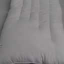 Pozino Flat Thin Pillows for Sleeping - King Size 1 Pack Slim Bed Pillows for Side Back Stomach Sleepers,2.5 inch Height Ultra Low Pillows,Down Alternative Filling (White)