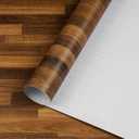 Butcher Block Contact Paper for Cabinets and Drawers 17.7"236" Dark Brown Wood Grain Contact Paper Peel and Stick Wallpaper Self Adhesive Faux Wood Grain Wallpaper for Kitchen Bedroom Shelf