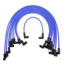 9pcs 64602 High Energy 8mm Spark Plug Wires Set Replacement for Chevy/GM 1974-1988 305 350 400 SBC Plug Wires Engine 90 Boot Spark Plug Wire (9-Pack)