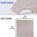 Pfrewn Rose Gold Marble Floral Cloth Napkins Set of 4 Marble Dinner Napkins Solid Washable Reusable Polyester Table Napkins Oversized 20"X20" with Hemmed Edges for Home Weeding Decoration