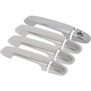 SCITOO Pack of 4 Front Rear Left Driver and Right Passenger Side Chrome Exterior Outside Outer Door Handle Covers for 2012-2017 for Toyota Camry
