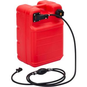 6 Gallon/24L Portable Storage Marine Tank  Durable Leak-Resistant Design for Marine, Boating & Outdoor Power Equipment I-Shaped Handle, With Line, Easy to Carry, EPA-Compliant