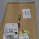 Aspen Creative 38751, Contemporary Design Collapsible Rectangular Spider Shade, (17+11)" Top x (17+11)" Bottom x 10" Height, Oatmeal Linen