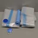 Cozy Essential 4 Pack XXL Jumbo Vacuum Storage Bags, Extra Large Vacuum Seal Bags for Comforters, Bedding, Blanket Storage, Giant Space Saver Bags for Huge Stuffed Toy(47.2x35 in)