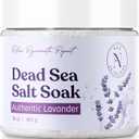 Dead Sea Salt for Soaking  100% Pure Scented Bath Salt for Muscles, Relaxation & Detox - 16 oz Natural Epsom Salt for Bath Soak, Body Scrub & Skin Softening