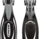 Cressi Adult Powerful Efficient Open Heel Scuba Diving Fins | Frog Plus: made in Italy
 S/M | US Man 6-8 | US Lady 7-9 | EU 39/42