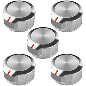 AMI PARTS W11156487 W10823529 Cooktop Range/Oven Knobs Fit for Kitchen-aid Whirl-Pool Stove Knobs Replacements, Replaces 4546228 AP6285576 （5 PCS）