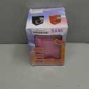 Piggy Bank Electronic Mini ATM for Kids Baby Toy, Safe Coin Banks Money Saving Box Password Code Lock for Children, Boys Girls Best Gift(Deep Pink)