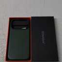 SHIELDON Genuine Leather Case for iPhone 17 Pro Max 6.9" 2025 | [Camera Button Updated], Compatible with Magsafe, Magnetic Wireless Charging, Slim Fit, Shockproof, Protective Phone Cover - Evergreen