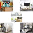 M2cbridge L Shape Extra Thick Furniture Table Edge Protectors Foam Baby Safety Bumper Guard 6.5 Ft (Grey) (Gray)