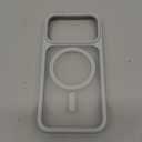 TORRAS Magnetic Shockproof for iPhone 17 Pro Case, Camera Control, Compatible with MagSafe, Military-Grade Protection, Stronger Slim Translucent Phone Case for iPhone 17 Pro, Silver White