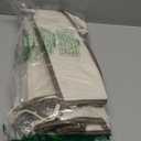 Clear Hanging Handbag Storage Organizer with Zippers, Easy Access Purse,Toy,Yarn,Hat Storage Over The Door Purse Organizer Space Saving 4 Pockets for Closet Bedroom Living Room (Beige)