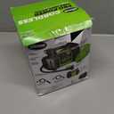 Slime 40086 Tire Inflator, Cordless, Pro Power, Portable Air Compressor Pump, Auto Shut-Off, Lithium Ion Battery and LED Light, Rechargeable, 3 min inflation