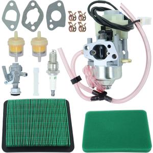 16100-ZL0-D65 Carb Fits for Honda EU3000I EU3000IS Carburetor for Predator 3500 Watts Inverter Generator 63584 Replaces for 16100-Z0V-D12 16100-ZL0-D62 16100ZL0D64 with Spark plug Filter