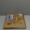 LEIKE Large Wall Clocks,Silent,Non Ticking,Battery Operated Rustic Round Modern Big Wood Wall Clock for Living Room, Bedroom,Kitchen,Farmhouse,Office,Home Decor-16 Inch(Black-Arabic Number)