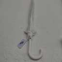 Adult Clear Bubble Umbrella with Dome Canopy and Lightweight Wind and Rain Protection (52 Inch Arc, White)