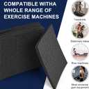 6 Pack Treadmill Mat Pads, Exercise Equipment Mat for Floor Protection, High Density Anti Vibration Pad for Treadmill, Walking Pad, Exercise Bike, Washing Machine and Floor Protection