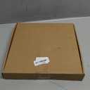 peacoblue Wall Clocks Battery Operated Wildflowers 12 Inch Glass Round Wall Clock Non Ticking for Kitchen Living Room Dining Room Bedroom and Bathroom Decor Accessories (Battery not Included)