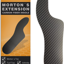 Morton's Extension Orthotic,Carbon Fiber Insole,Rigid Foot Support Insert for Morton's Toe,Turf Toe,Hallux Rigidus,Arthritis,1 Piece 26.5cm(Men Size 10/Women 11)