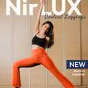 NirLUX Bootcut Leggings for Women  High Waisted Yoga Pants Women  Tummy Control Workout Womens Leggings (Orange)