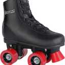 Chicago Skates Girls Rink Roller Skate - White Youth Quad Skates, J10
