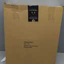 MUMTOP Mosaic Glass Bird Baths, 14 Inch Width Outdoor Garden Dragonfly Bird Bath Bowl with Metal Stand, Unique Glass Birdbaths Bird Feeder for Yard Decor, 19.68 Inch Height (Multi-Blue)