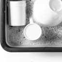 BINO Collapsible Wash Basin - Grey | Portable Dish Tub | Kitchen | Camping | Sink | Home Essentials | Baby Travel | Folding Dish Pan for Maximum Space Saving