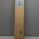 LOTUS & WINDOWARE Cordless Faux Wood Blinds, 35" Wide x 60" Long, Smooth, Snow White, 2 Inch Horizontal Blinds  for Living Room, Bedroom, Interior Door Windows