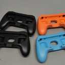 FANPL Grips for Nintendo Switch 2 Joy Con Controller, Ergonomic Design for Switch 2 Joycons Hand Grip with 8 Thumb Grip Caps (4 pack)