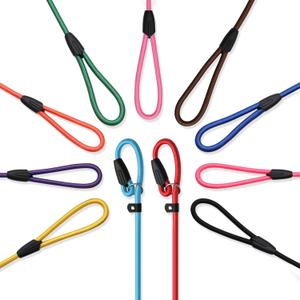 11-Piece Adjustable Dog Slip Leads 11 Colors, Adjustable - Easy On/Off, No Collar Needed, Standalone Use. Matches Outfits/Themes/Weather, High Value for Walking/Training