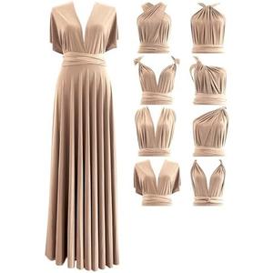 Infinity Dress with Bandeau, Made in USA, Multiway Bridesmaid Dress Convertible Dress, Long, Plus Size & Regular Size Maxi, Size 18-24 Plus