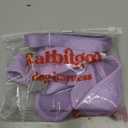 Rabbitgoo Dog Harness Small Medium Sized and Leash Set, Step in Soft Light Puppy Vest, Breathable Mesh Pet Harness, Reflective for Safe Easy Walking, Light Purple L (L (Chest: 18.2 - 20.5"))