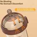 PPSU Baby Bottle, Bottles for Breastfed Babies, Flip-top Anti-Colic Baby Bottles 8oz/240mL 3-6 Months