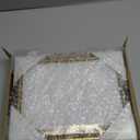 upsimples 5x7 Picture Frame with Real Glass, Ornate Vintage 5 x 7 Photo Frames for Wall Decor or Tabletop Display, Gold, 2 Pack