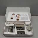 Shark HD430REF (Refurbished) FlexStyle Air Styling & Drying System, Powerful Hair Dryer Brush & Multi-Styler with Auto-Wrap Curlers, Paddle Brush, Oval Brush, Concentrator Attachment, Stone