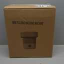 Portable Washing Machine 16L Foldable Mini Washer with Drying Rack,Spin Basket,Top Fill Port,Water Inlet Hose&Drainage PipeCompact Collapsible Laundry Set for Small Clothes,Apartments,Dorms,Travel&RV (Khaki)