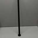 Ivilon Tension Curtain Rod - Spring Tension Rod for Windows or Shower, 36 to 54 Inch. Black