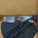 SANUS Speaker Stands Pair for Satellite & Bookshelf Speakers up to 3.5lbs 10 Height Adjustment Includes L-Shaped Bracket & Keyhole Adapter for Compatibility Easy DIY Assembly, Black