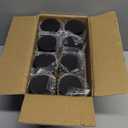 [ 8 Pack ] Glass Juicing Bottles with 2 Straws & 2 Lids w Hole- 16 OZ Travel Drinking Jars, Water Cups with Black Airtight Lids, Reusable Tall Mason Jar for Juice, Bubble Tea, Smoothie, Tea, Kombucha