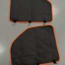 Door Protector from Dog Scratching 20% Larger Designed Dog for  &  , 2 Packs [Left + Right] Thickened Waterproof Car Door Protector (Fit for Large SUV and Trucks, BLACK)