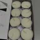 GoodLight Unscented Vegan and Paraffin-Free Tea Light Candles (24 Candles)