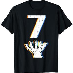 Number 7 Matching 67 Meme Halloween Costume Men Women Kids T-Shirt, S