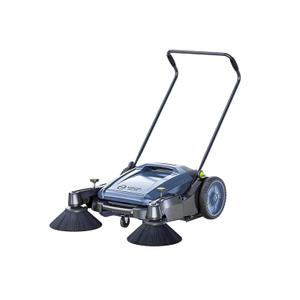 41" Walk-Behind Hand Push Floor Sweeper | Commercial Broom 55L Larger Capacity - Non Electric,Rapid Cleaning for Shop, Farm, Warehous, Road, Steet, Indoor & Outdoor Use