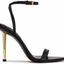 Nine West Women's Reina Heeled Sandal (11, Black)