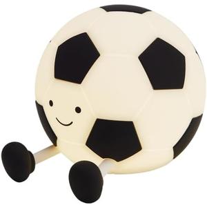 QANYI Sport Fans Soccer Light,Rechargeable Small Lamp Dimmable with Soft Touch,Football Nightlight Accessories Stuff Game Decor, Birthday Easter Soccer Lover Gifts for Girls 8-12 Kids Teens Boys